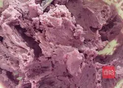 Purple sweet potato glutinous rice balls recipe 2