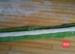 Illustration of how to make green shepherd's purse dumplings 5