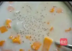 Mango Rice Balls and Sago Recipe Illustration 3