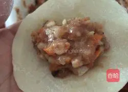 Illustration of how to make pork dumplings 7