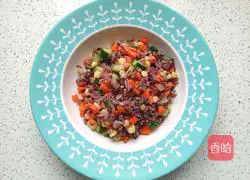 Illustration of how to make multigrain fried rice 8