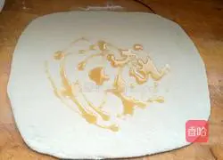 Illustration of how to bake pancakes with sesame oil 2