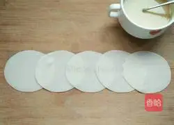 Illustration of how to make dumpling skin version of scallion pancake 5