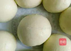 Illustration of how to make panda steamed buns 4