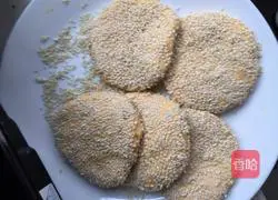 Illustration of making glutinous rice pumpkin cake 7