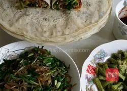 Illustration of making pancakes 10