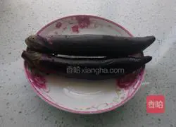 Illustration of how to make eggplant buns 4