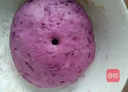 Illustration of how to make purple sweet potato buns and steamed buns 4