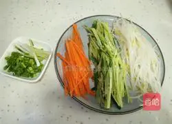 Illustration of how to make fried noodles 3