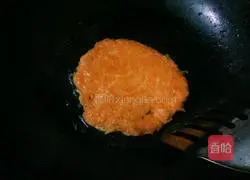 Illustration of making carrot shredded cake 7