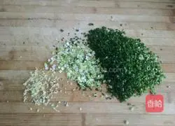 Illustration of how to make wild amaranth dumplings 7