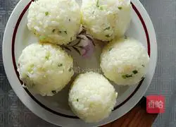 Illustration of how to make fried rice cakes 6