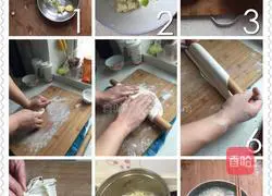 Illustration of how to make salty noodles 18