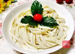 Handmade noodles illustration 11