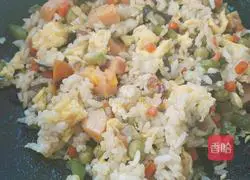 Colorful Fried Rice Recipe Illustration 5