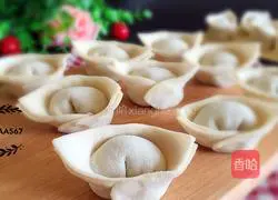 Yuanbao Wonton Recipe Illustration 8