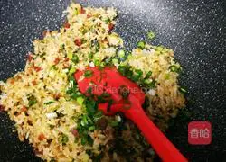 Cantonese Sausage Fried Rice Recipe Illustration 13