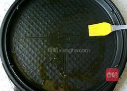 Beans Illustration of how to make meat-filled dough pancakes 17