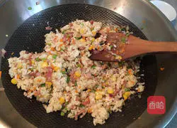 Assorted Bacon Fried Rice Recipe Illustration 4