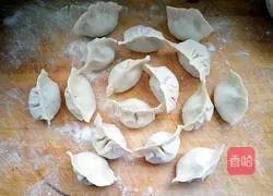 Illustration of how to make cabbage dumplings 10