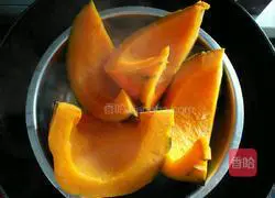 Pumpkin glutinous rice cake recipe 1