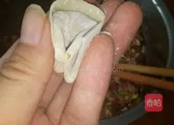Illustration of how to make wontons 10