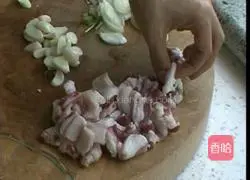 Illustration of Homemade Fried Bean Noodles 2