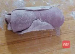 Purple sweet potato and rose flower steamed buns are delicious! Recipe 7