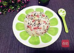 Illustration of American Barbecue Sausage and Fried Rice 8