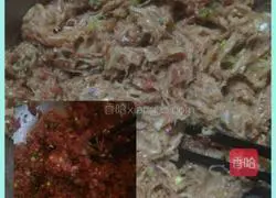 Illustration of how to make beef and radish buns 6