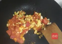 Illustration of how to make tomato and potato noodles 2