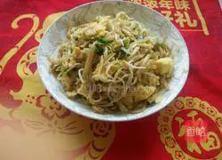 Illustration of how to make braised bean sprouts pancakes 10