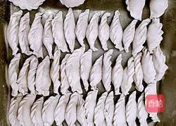 Purple dumpling skin (purple cabbage) homemade dumplings illustration 6