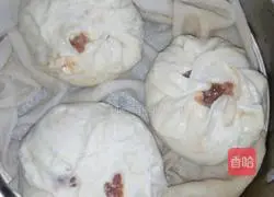 Illustration of how to make meat buns 4