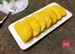 Illustration of how to make fried steamed bun slices 8