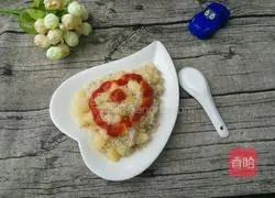  Illustration of how to make fruit fried rice 7