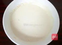 Illustration of how to make grain pancakes and fruits 2 