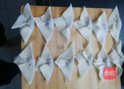 Illustration of how to make wontons 4