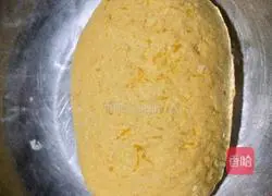Pumpkin bean paste cake recipe 4