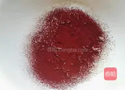 Illustration of how to make rose steamed buns (red yeast powder) 3