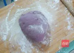 Steamed purple sweet potato and rose buns are delicious! Recipe 4