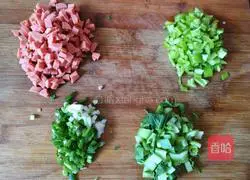 Illustration of how to make vegetable pancakes 3