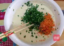 Vegetable pancake recipe 3