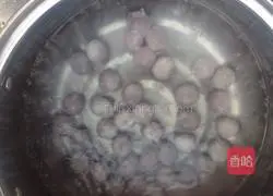 Illustration of how to make rice wine glutinous rice balls and egg drop soup 2
