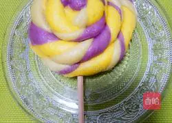 Illustration of how to make lollipop steamed buns 8