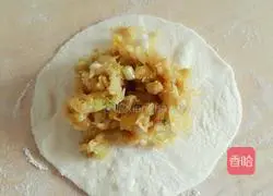 Illustration of how to make pickled cabbage pie 17