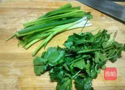 Spinach soup noodles recipe 1
