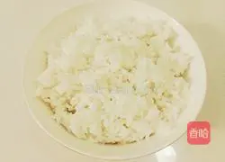 Illustration of how to make Sanding Fried Rice 2