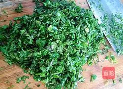 Illustration of how to make shepherd's purse and meat buns 9