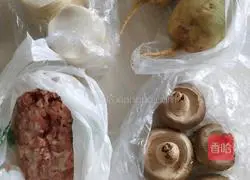 radish and pork Illustration of how to make dumplings 1